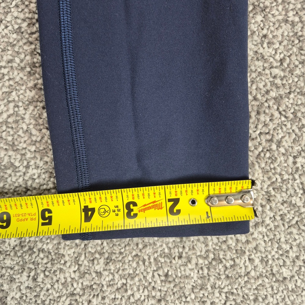 Lululemon Wunder Train High-Rise Crop 21" Womens 2 Navy Blue Leggings - Picture 7 of 8